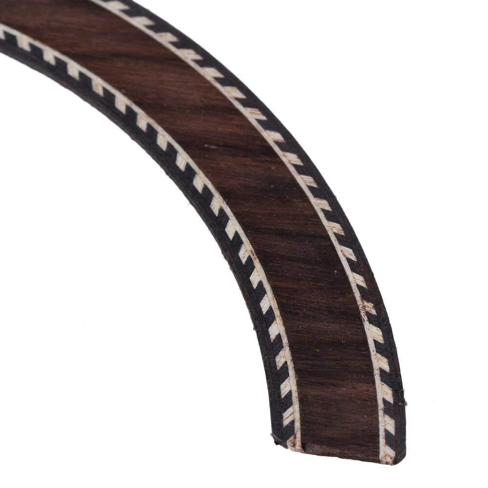Rose Rosette for Acoustic Guitar and Classical Gguitar Wood Rosewood B-23