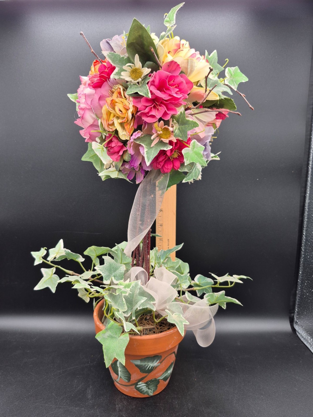 Floral Topiary, 19″