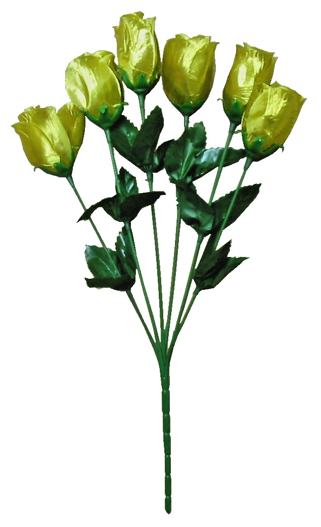 (Pack 12) 72 Metallic Gold Roses Silk Flower 14″ Home Party Craft Decor Art USA
