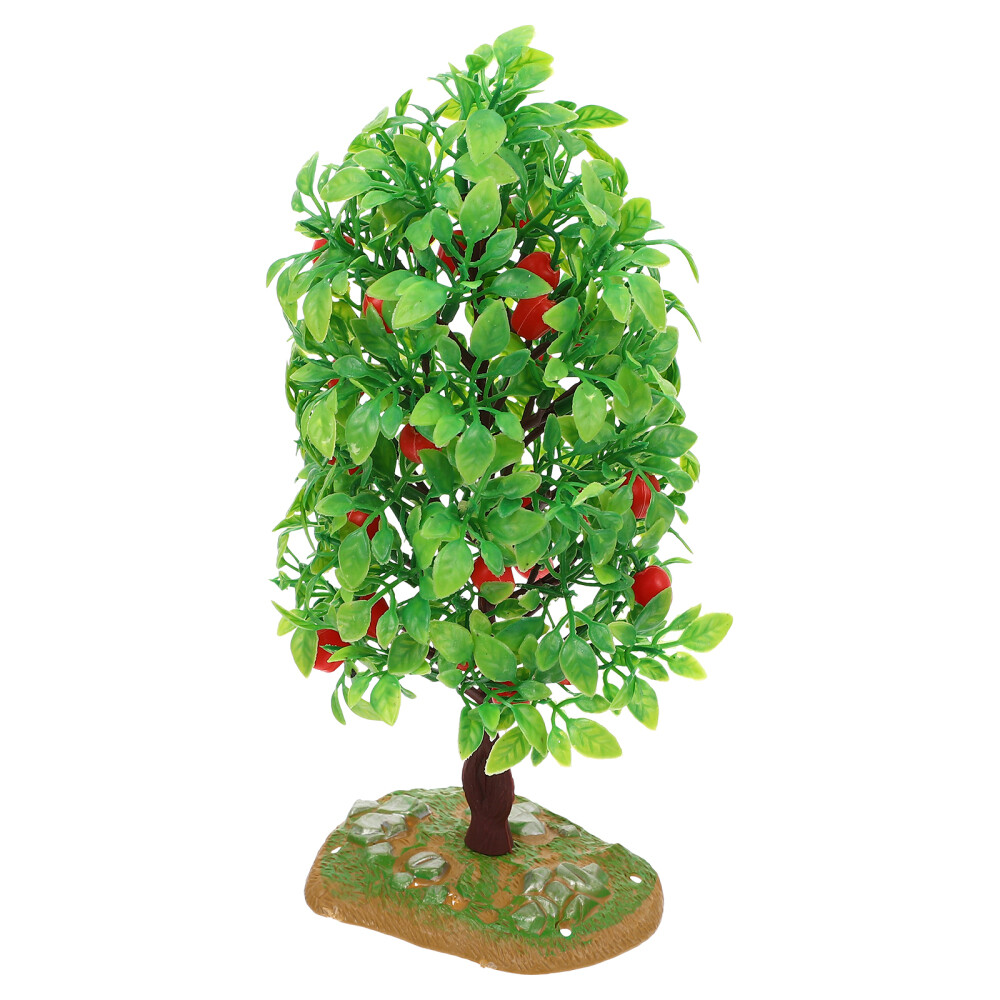 Tree Model Fruitful Artificial Fake Bonsai Faux Indoor