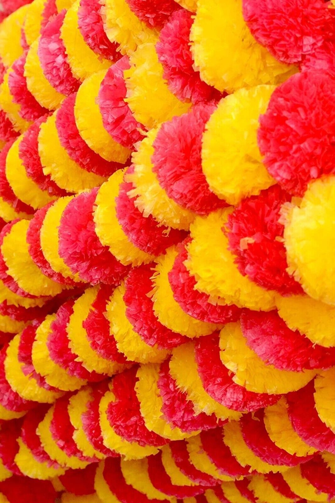 Wholesale Lot Artificial Marigold Flower Garlands Wedding House Wall Decor
