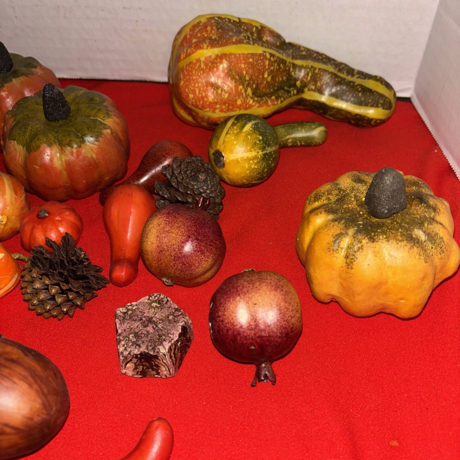 Fall Harvest Pumpkins Assorted Set Thanksgiving -Banquet Home Decor 24 Piece