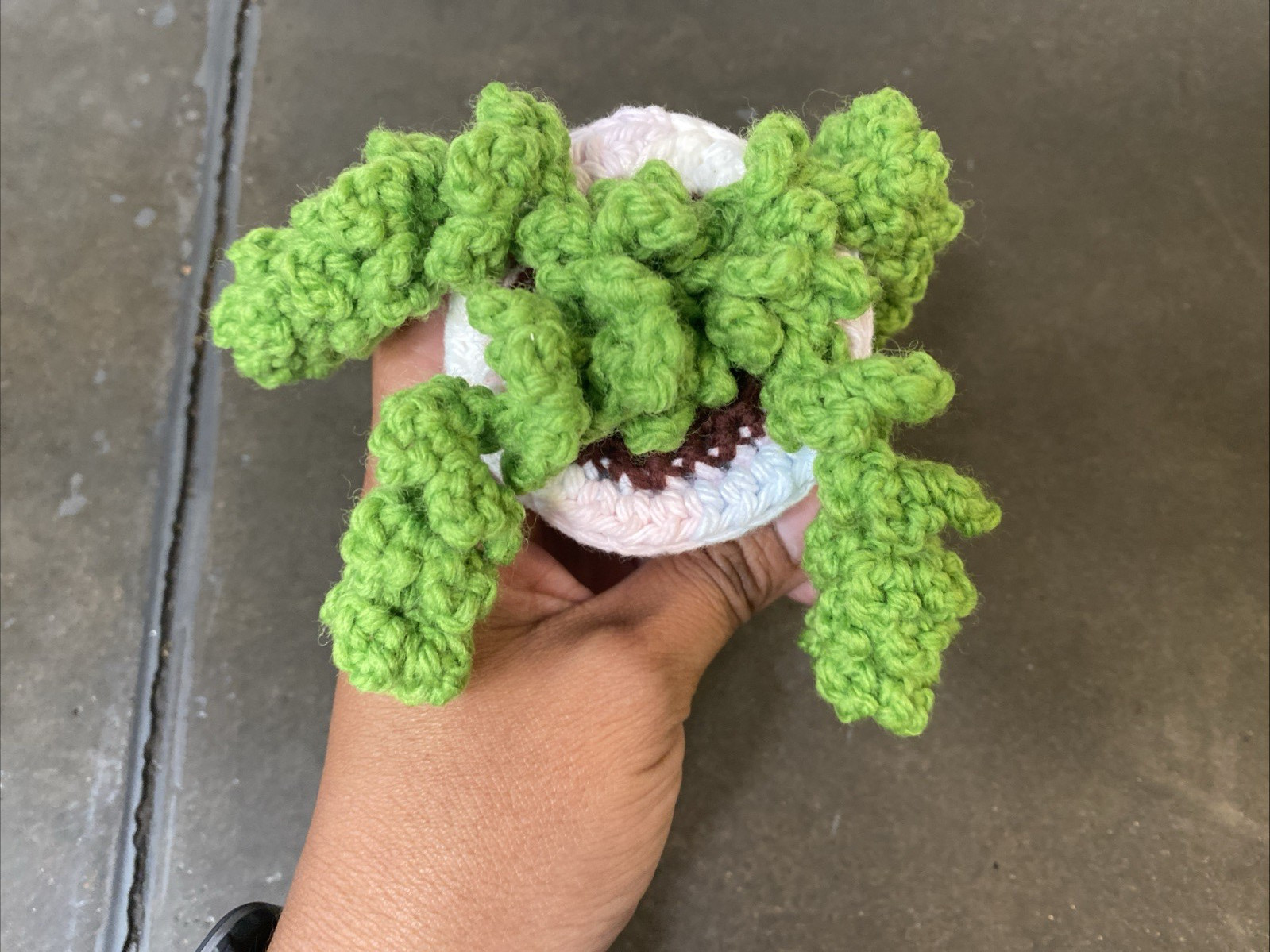 Crocheted Potted Plant Plush