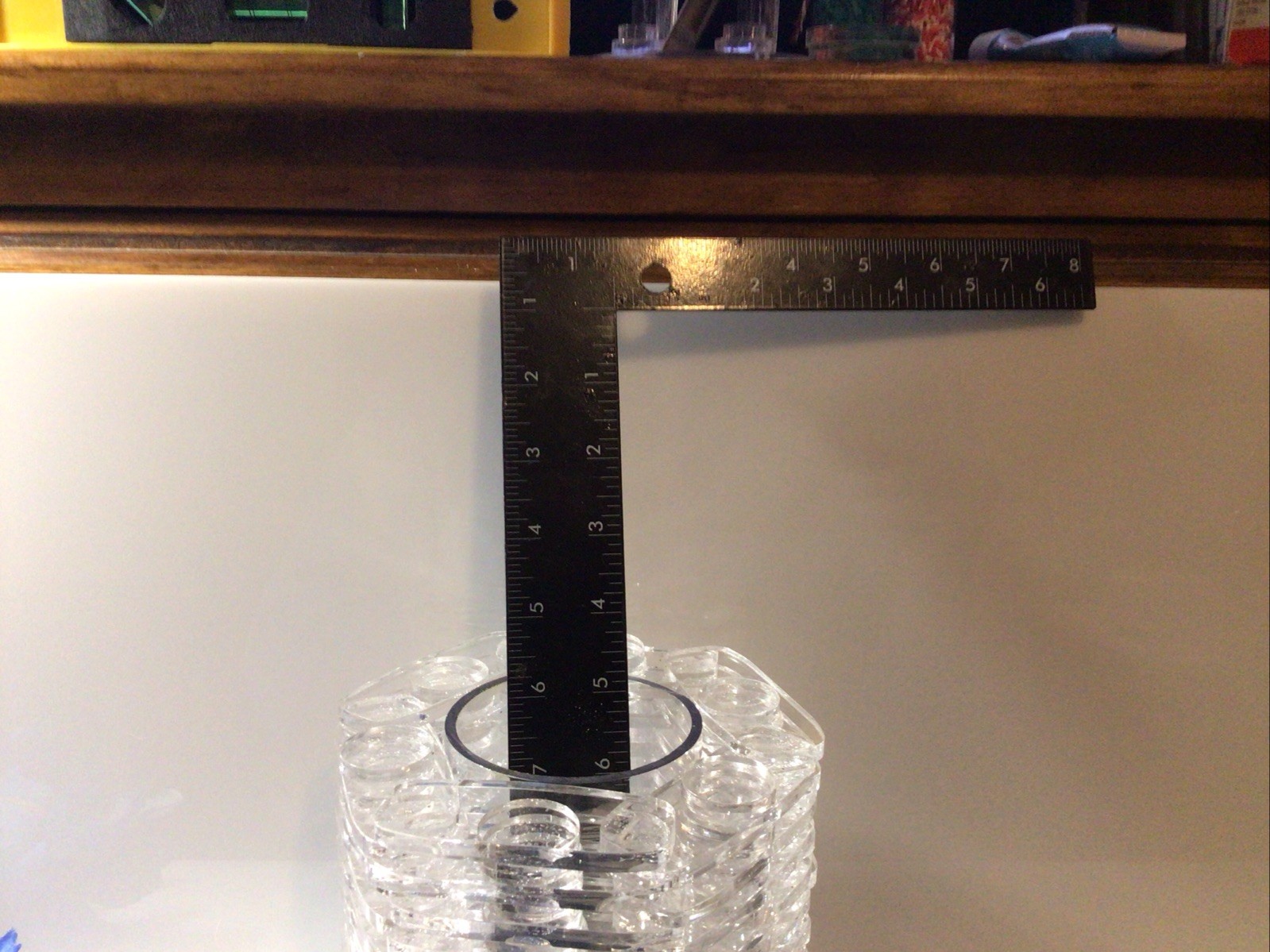 Acrylic flower Vase Hand Made