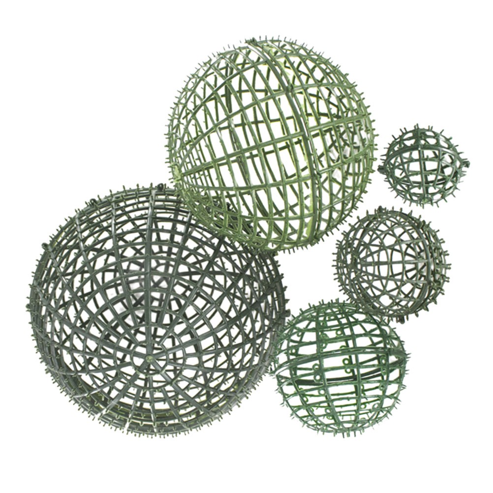5 Pcs Flower Arrangement Ball Inner Liner Plant Support Frame Cage