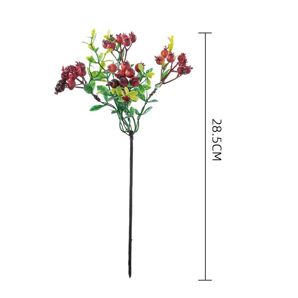 Vibrant Berry Flowers for Weddings and Home Decor Low Maintenance Foam