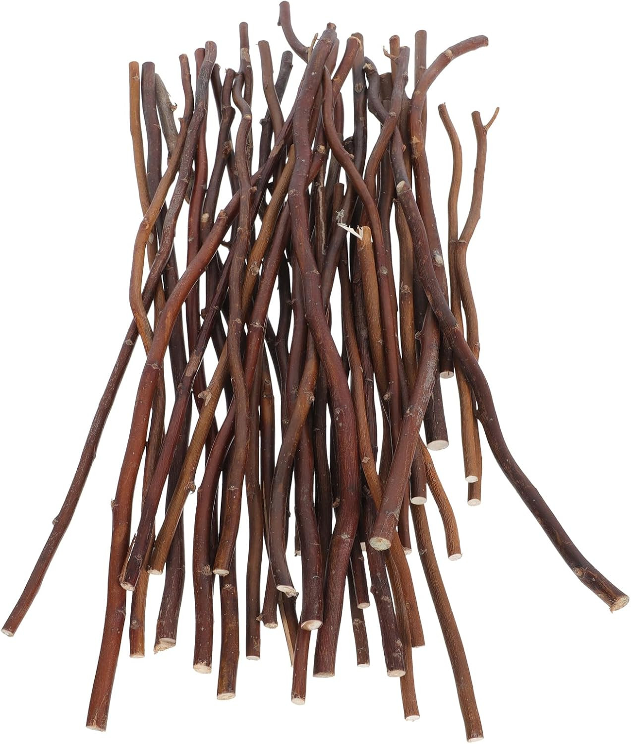 40Pcs Birch Twigs for Crafts – 118 Inch Decorative Tree Branches for DIY Project
