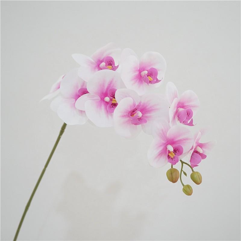 9 Heads 98cm Artificial Butterfly Orchid Flowers Fake Moth Orchids Flowers
