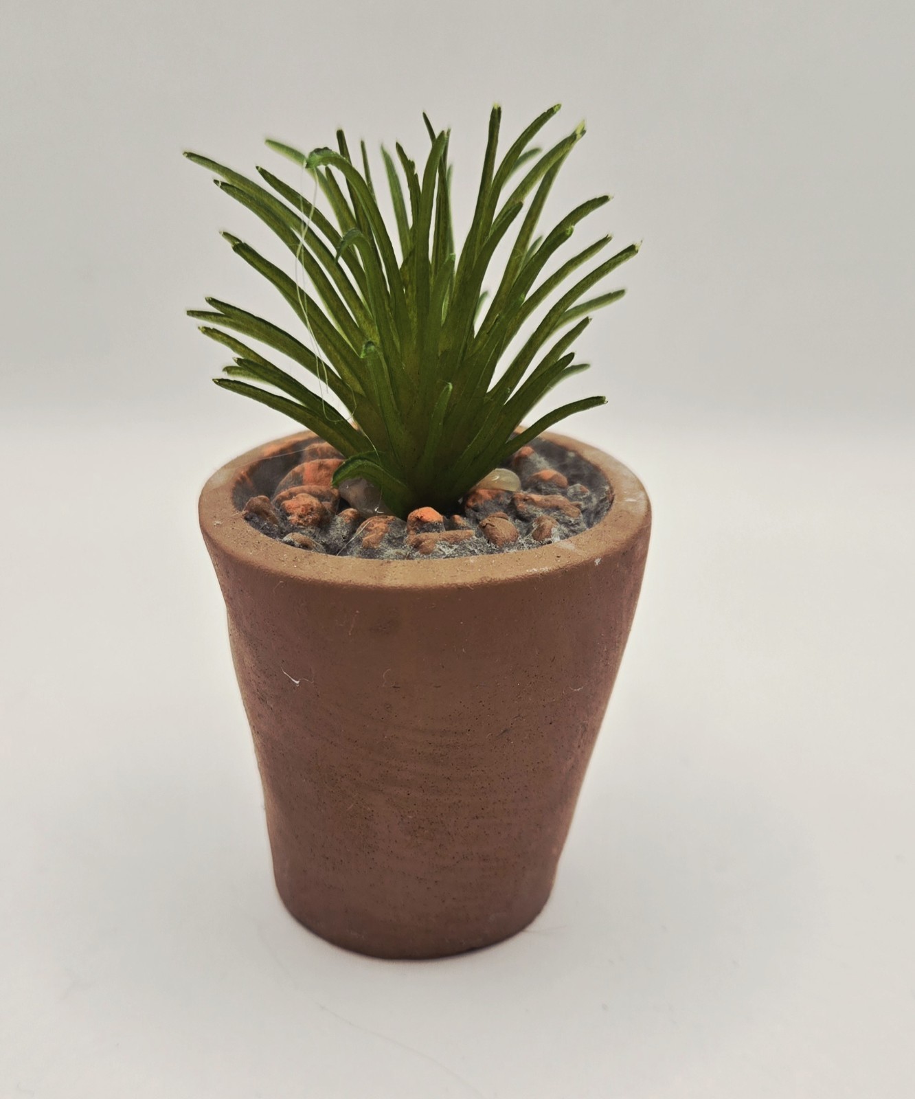 3 Inch 2 Pack Decorative Artificial Succulent – Dragonfly Pattern Terracotta