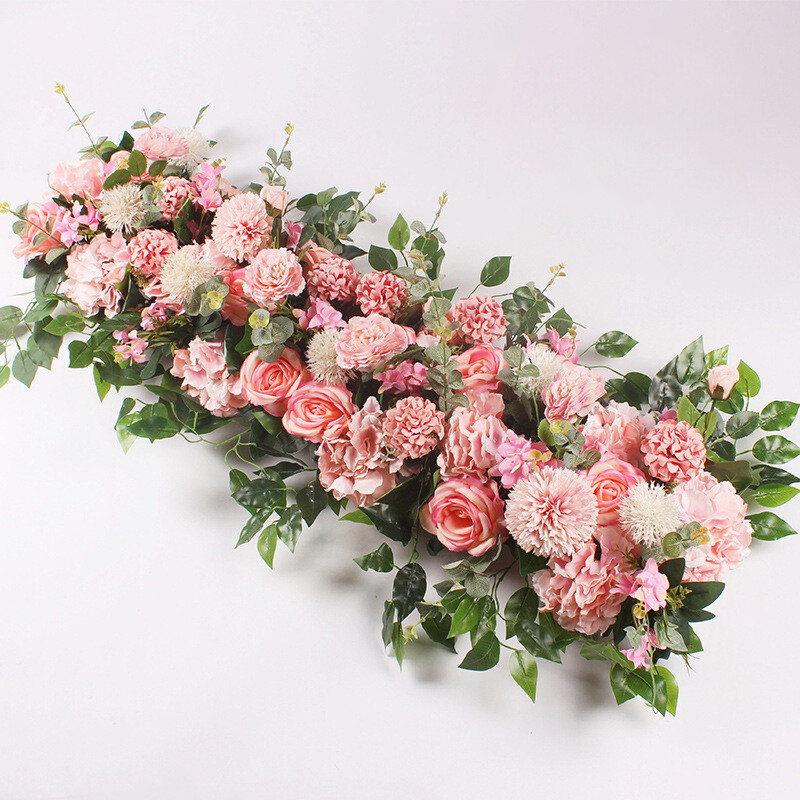 Flowers Row Wedding Supply DIY Rose Peony Wall Backdrop Arrangement Arch Decors