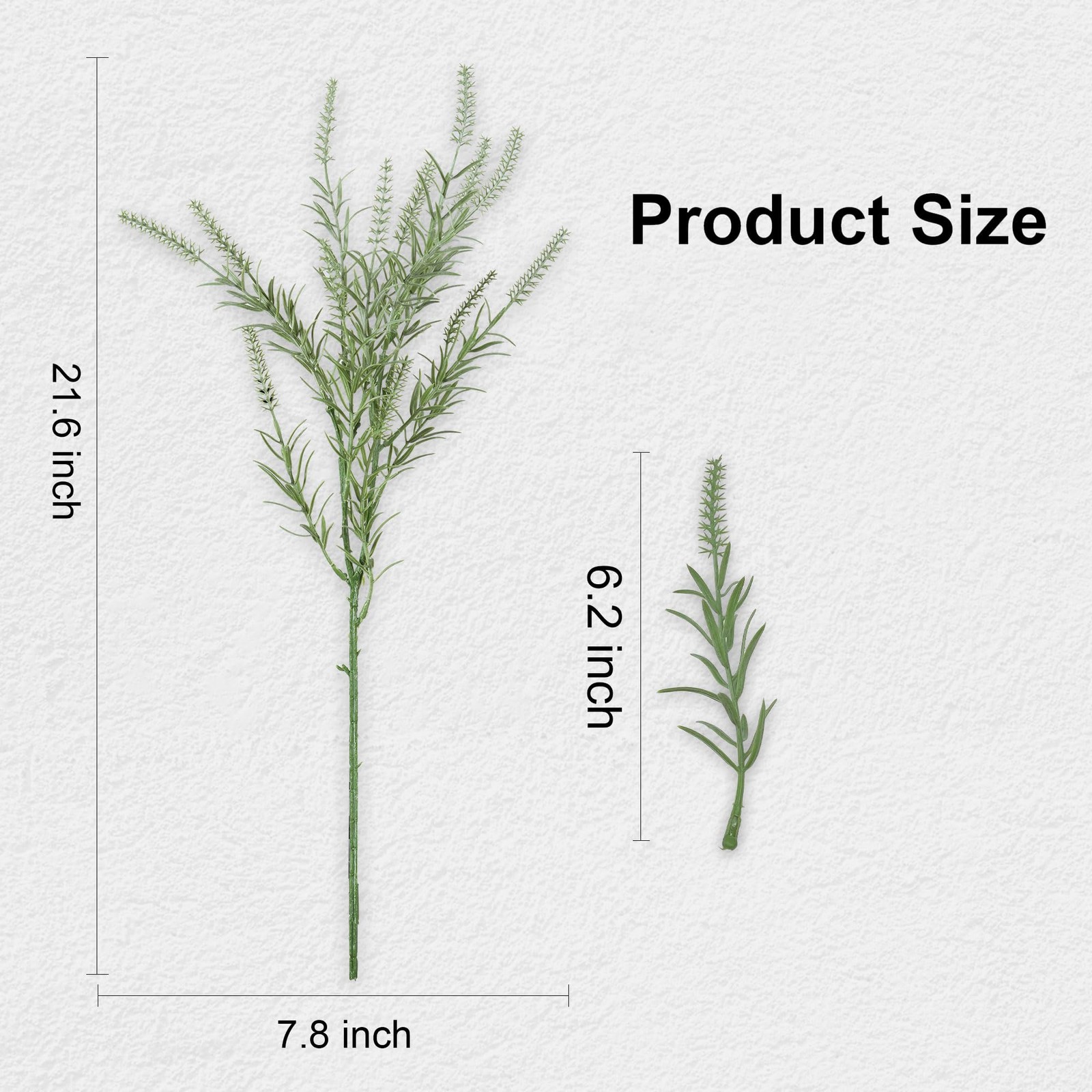 Artificial Outdoor Plants for Spring Summer Decoration,10PCS Fake Greenery Pl…