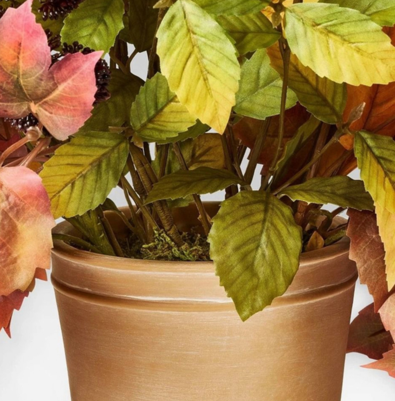 31″ NEW WITH TAGS FALL LEAF STATEMENT ARRANGEMENT THRESHOLD CENTERPIECE XL