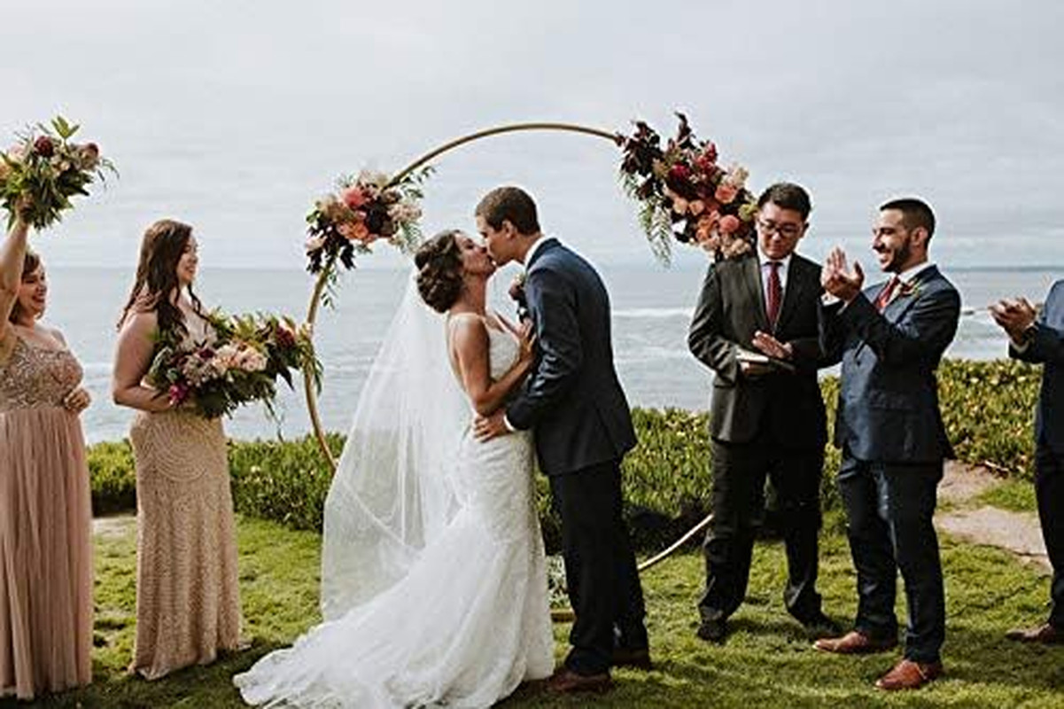 Wedding Arch Flowers, 30 Inch Rustic Artificial Floral Swag for Door Lintel, Gre
