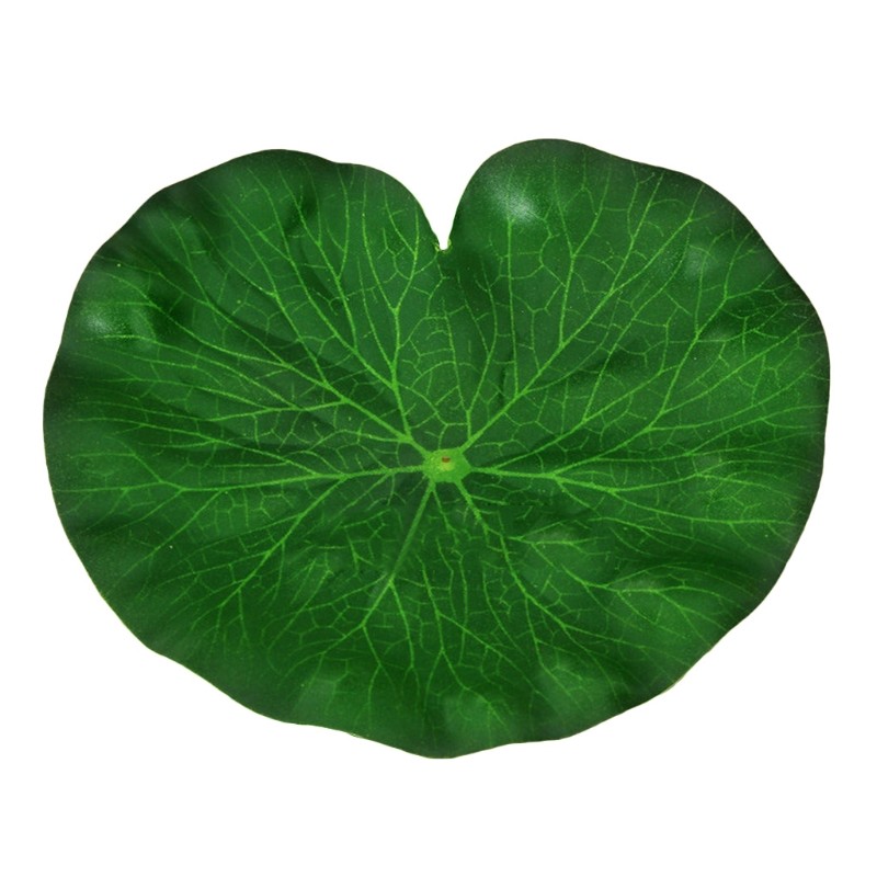 Artificial Lotus Leaves 4Pcs Floating Garden Decoration for Pond Multiple Sizes