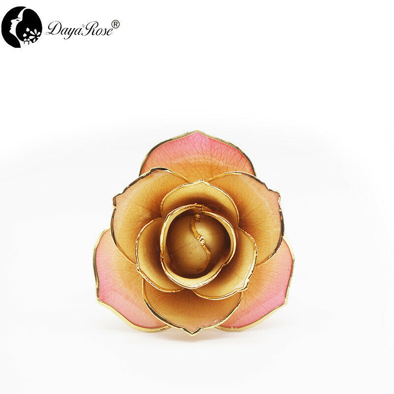 Daya – Real Preserve Rose Dipped In 24K Gold / Platinum/ Rose Gold