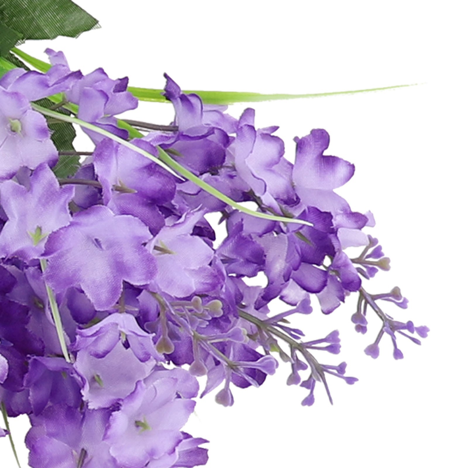 Realistic Artificial Hyacinth Fake Flowers For Wedding Home Table Decor L 33CM