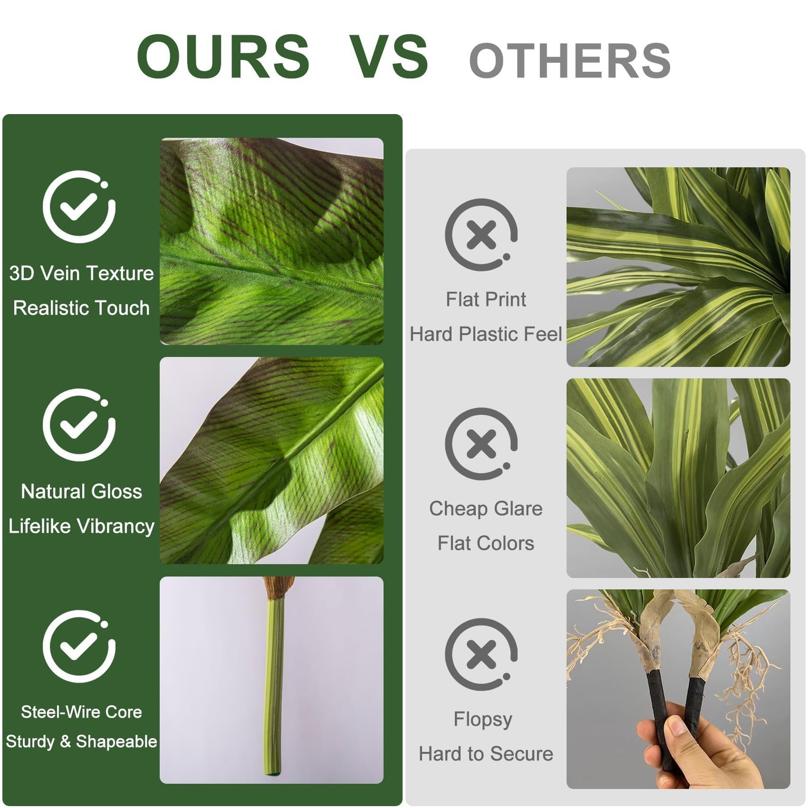 4 Pcs Artificial Greenery Stems Fake Bird Nest Fern Faux Branches Artificial …