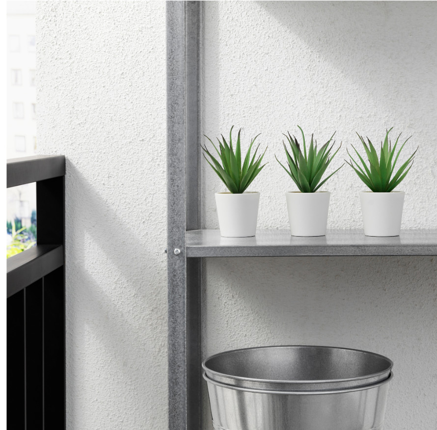 IKEA FEJKA Artificial Potted Plant With Pot, In/Outdoor Succulent, 6 cm,2 23/64″
