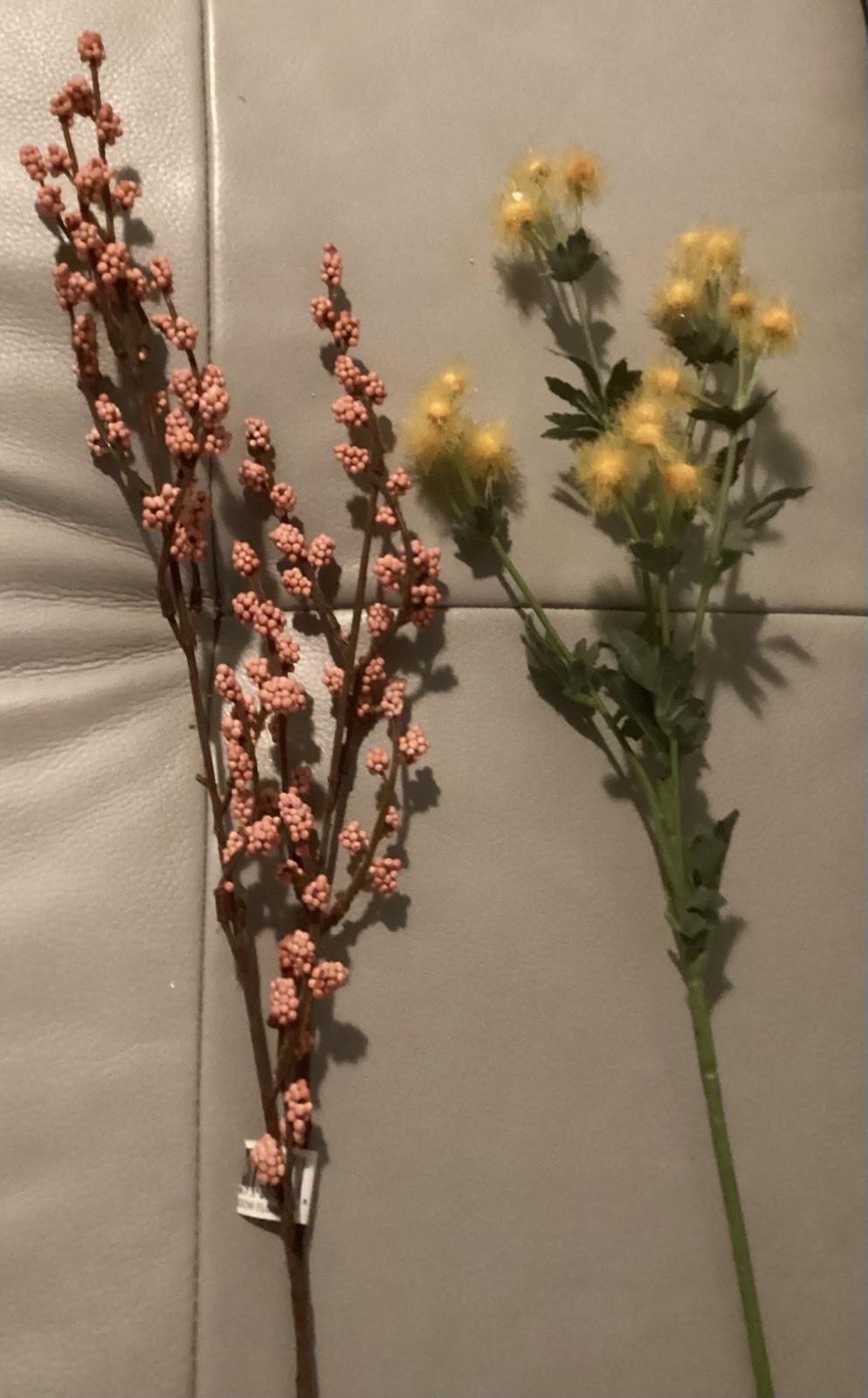 Artificial Flowers Lot Of 37 Pieces – Mixed Variety & Colors for Decor