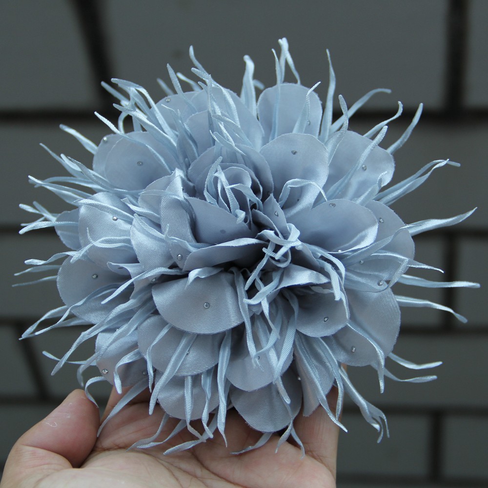 With Beard Edge 15.5CM New Women’s Flower for Brooch Tassel Beads Handmade Craft