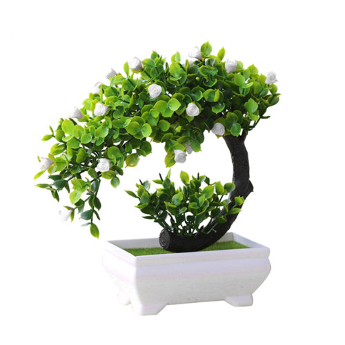 Fake Artificial Pot Plant Bonsai Potted Flowers Home Office Garden Display Decor