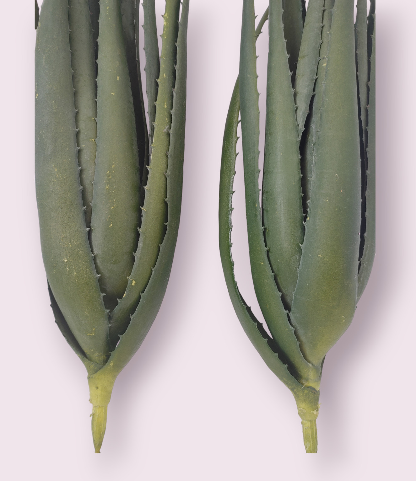 SUPER LIFELIKE! ~ 2pk ~ 18″ SUCCULENTS Artificial Plant Unpotted Faux Picks