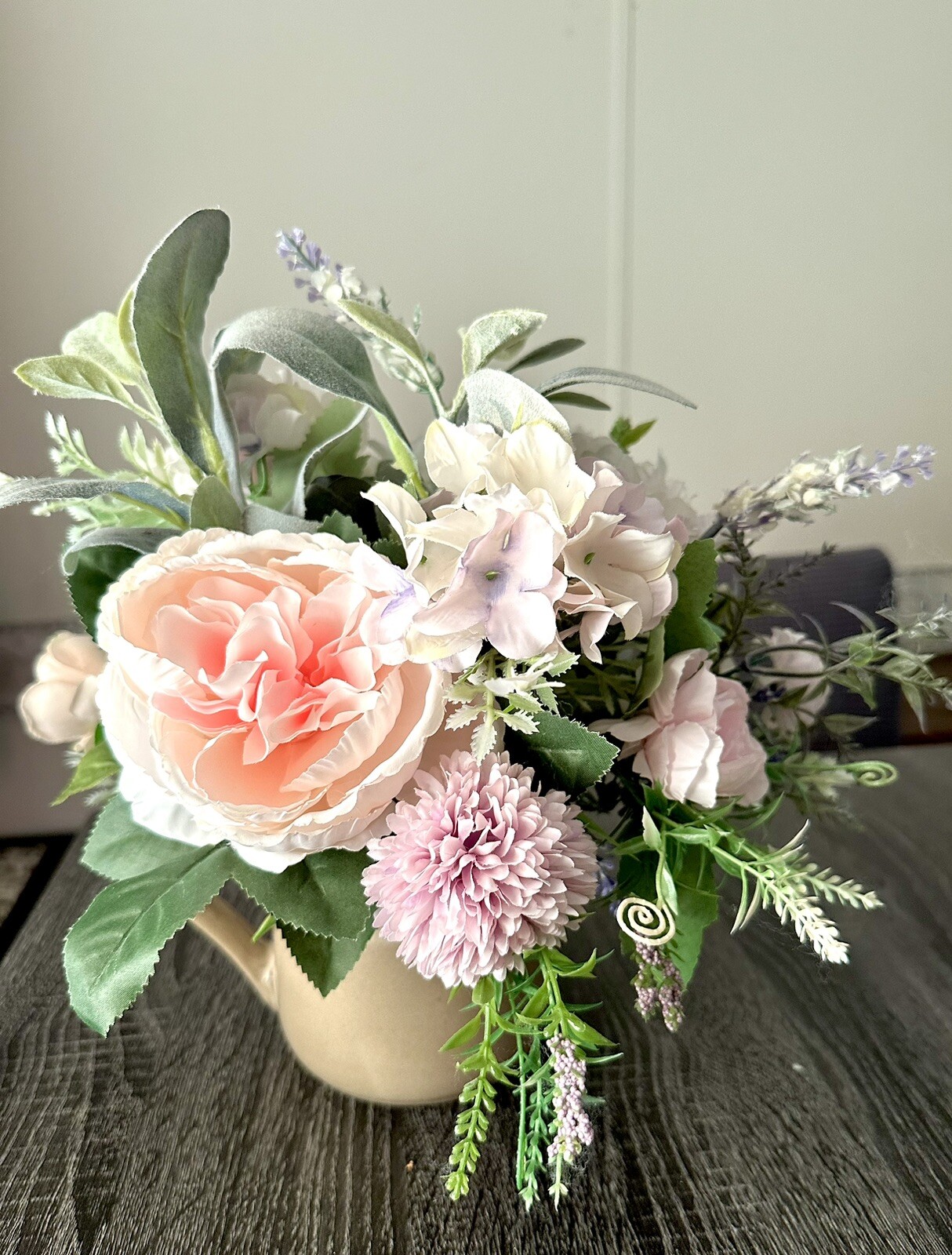 All Seasons Artificial Flowers Arrangement In The porcelain Size:16×16 inch