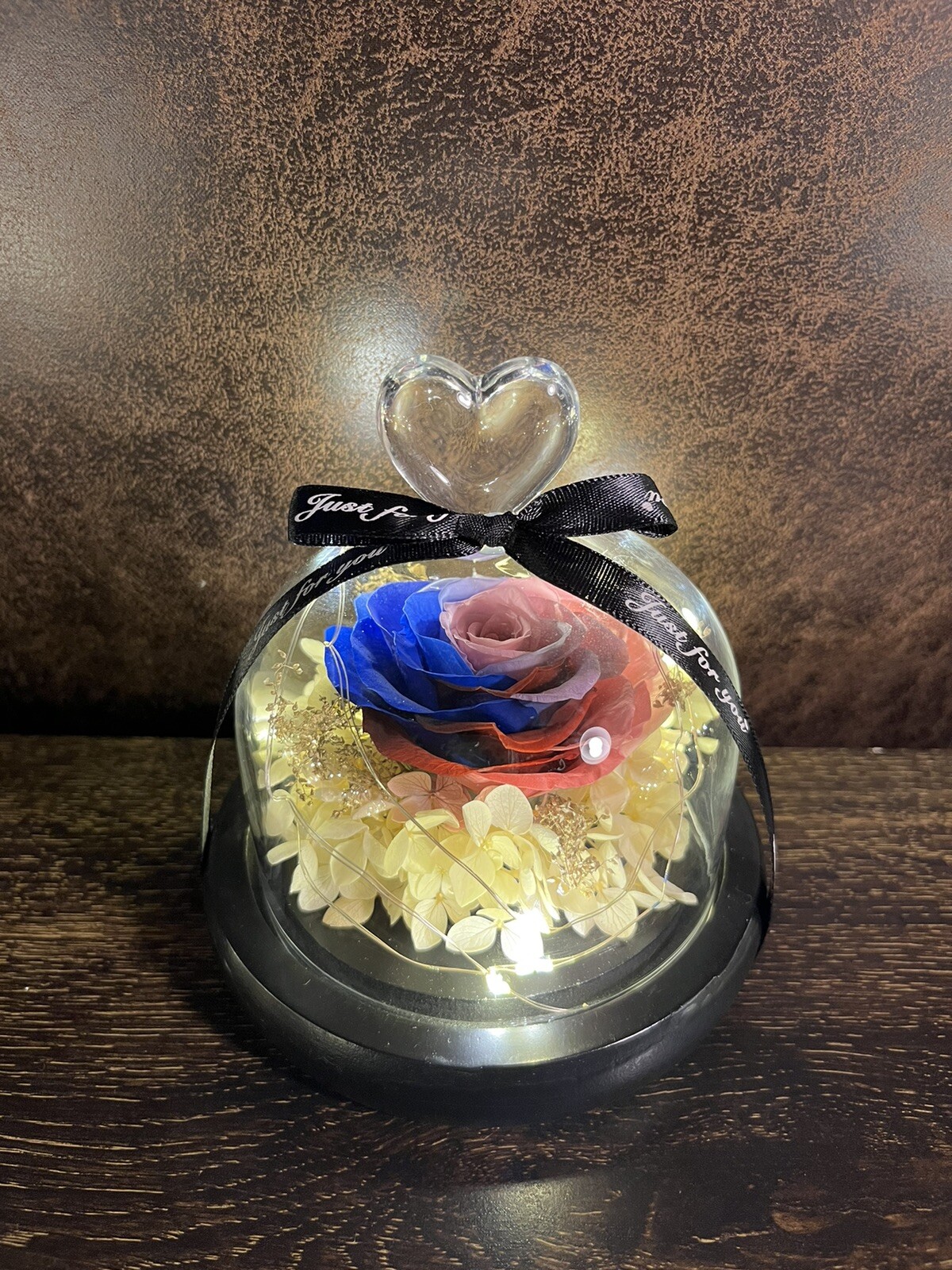 Eternal Rose flower Preserved rose everlasting rose flower gift with Led Light