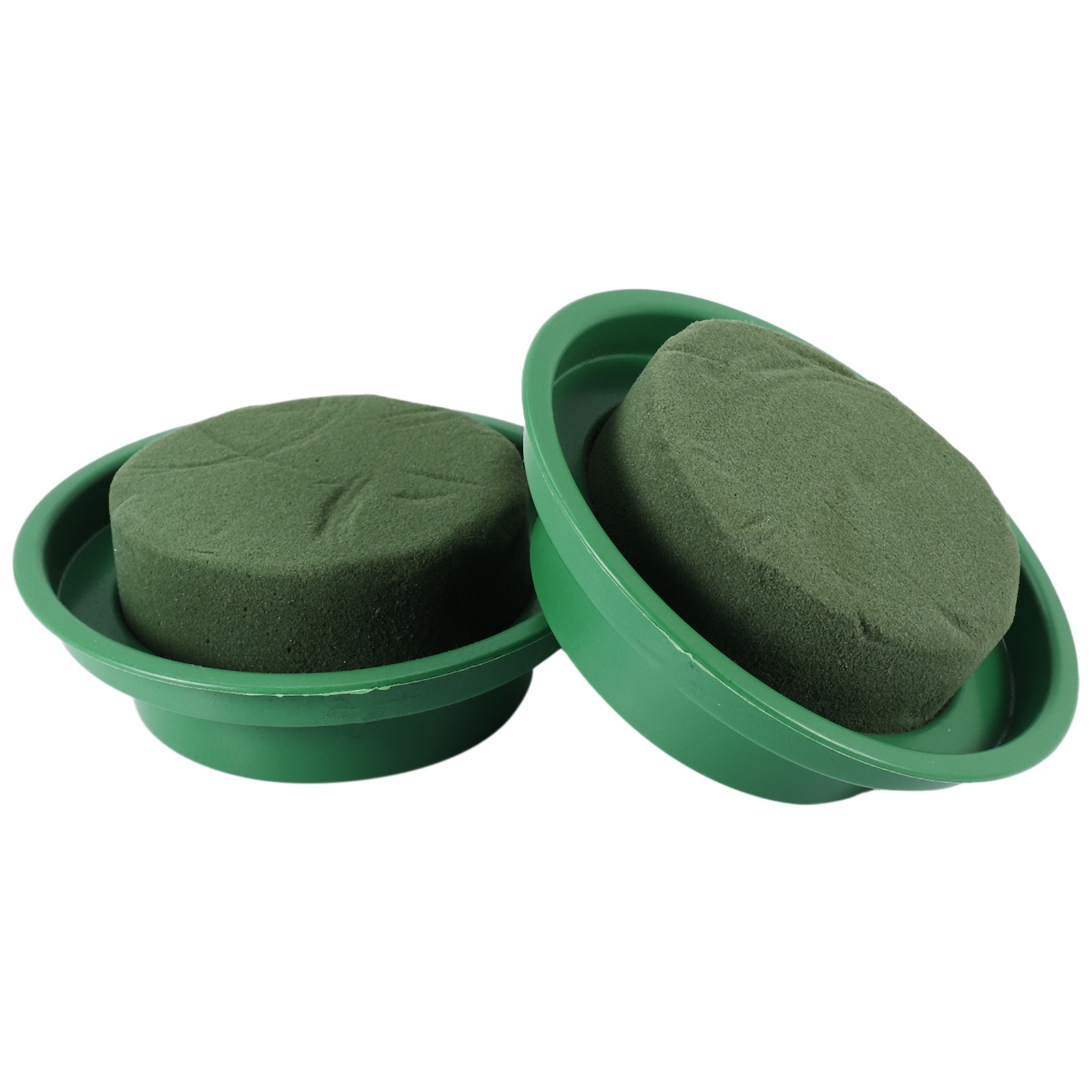 DIY Flower Arrangement Kit Green Round Wet Floral Foam, Wedding Aisle5707