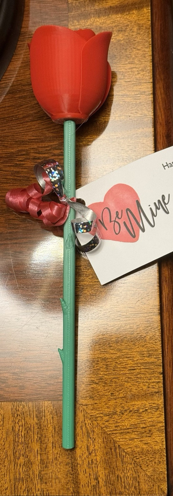 3D Printed Rose