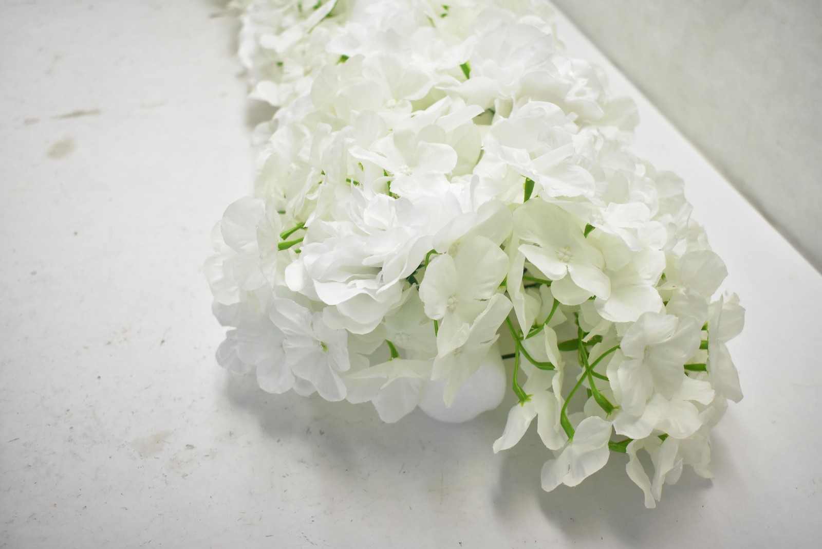 5pcs Artificial Hydrangea Rose Flower Arrangement Centerpiece 36in Wedding Decor