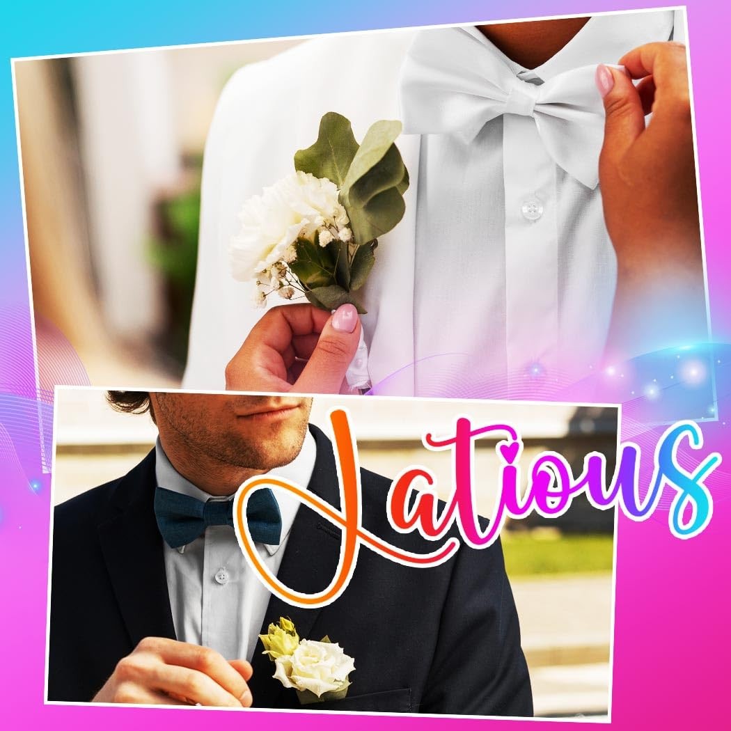 Wedding Flower Boutonniere Groom Rose Buttonholes Prom Suit Decoration for Me…