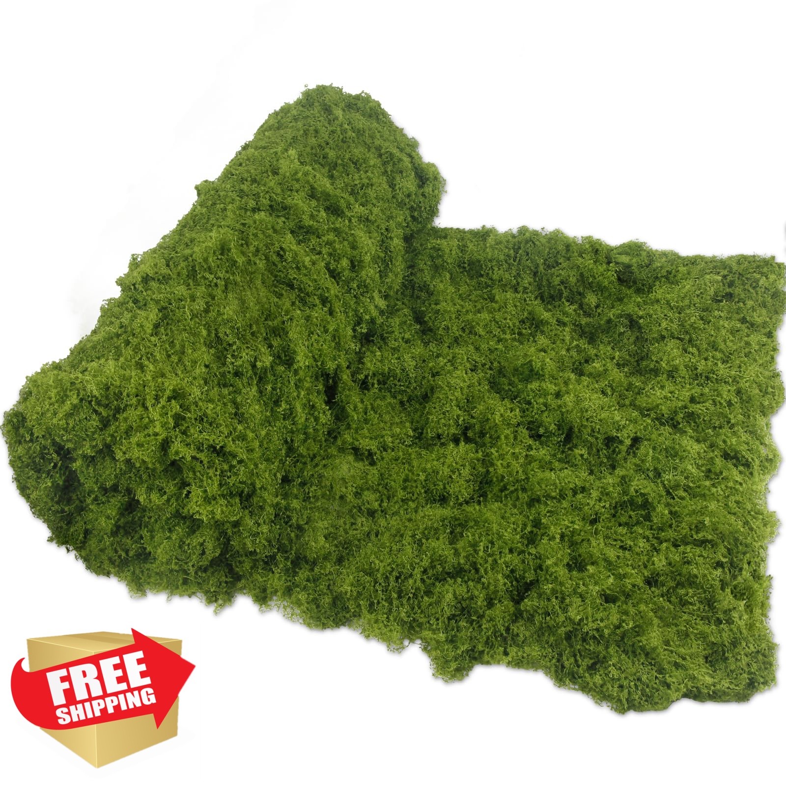 ACRYCS Fake Moss Rug Dark Green 39″ x 79″ Faux Moss for Table Runner Decorati…