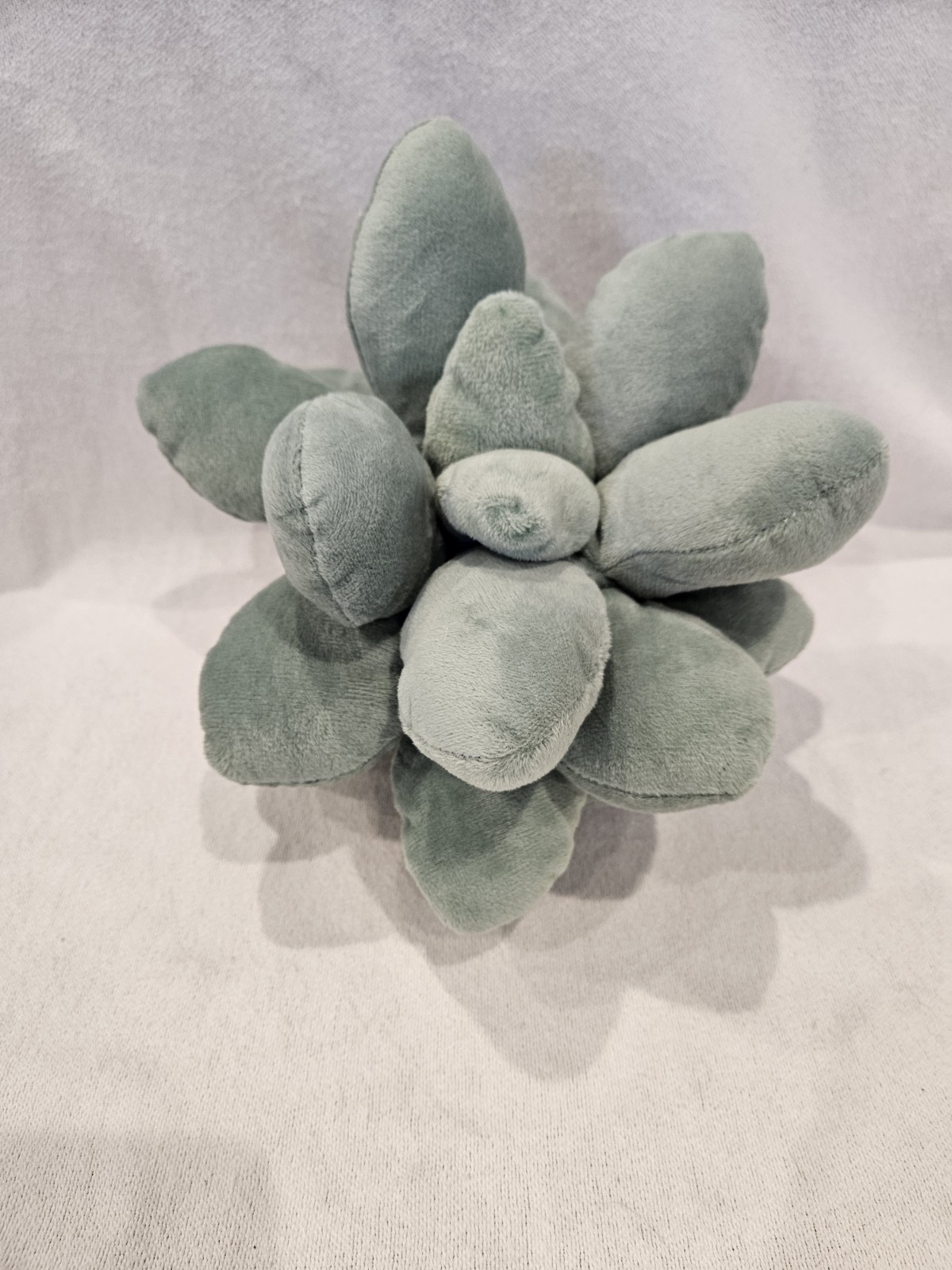 Plush Fabric Succulent Green Houseplant Decor Leaf & Foliage Stuffed Toy