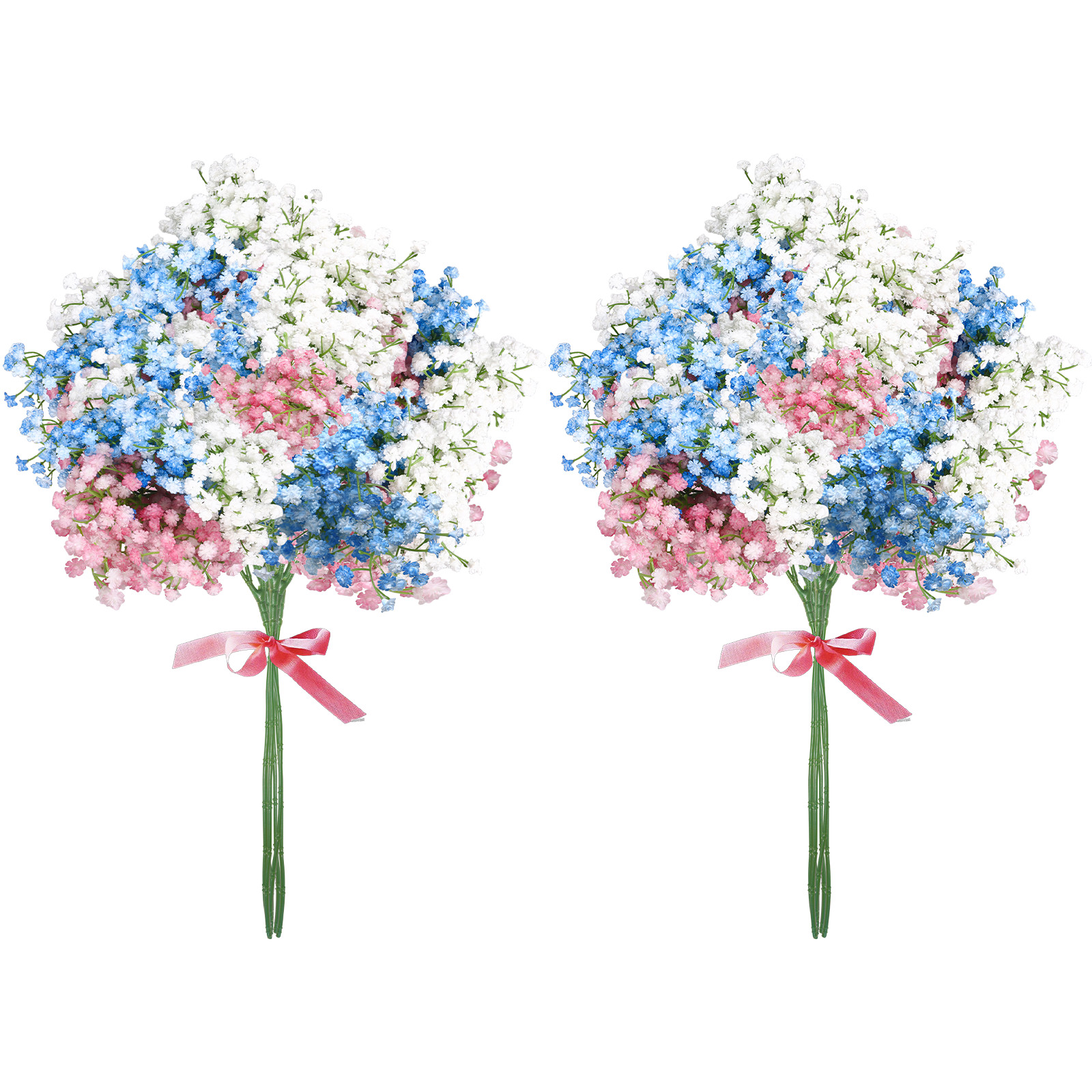 Artificial Flowers Gypsophila Bunch Real Touch Fake Plants DIY For Money Bouquet
