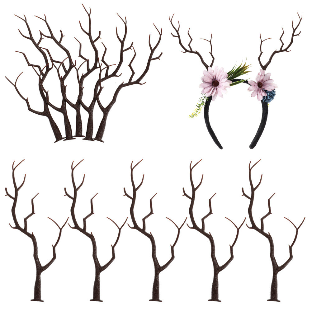 10 Pcs Dry Branch Decor Christmas Embellishment Ornaments Office