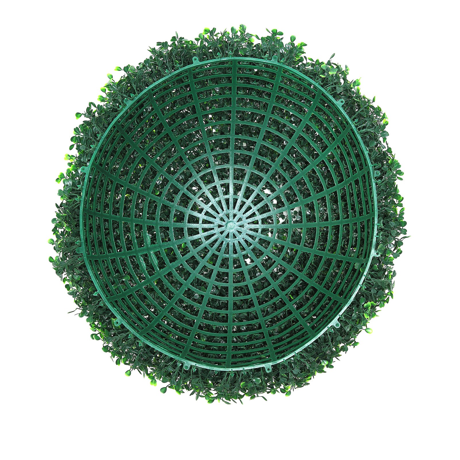 2pcs 16″ Artificial Topiary Greenery Balls Plants Faux Boxwood In/outdoor Home