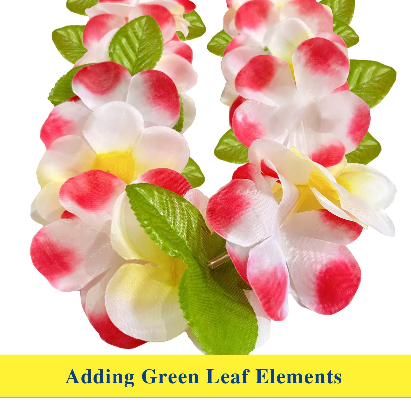 6 Counts Hawaiian Leis Bulk,leis for luau party,hawaiian leis for adults,beac…