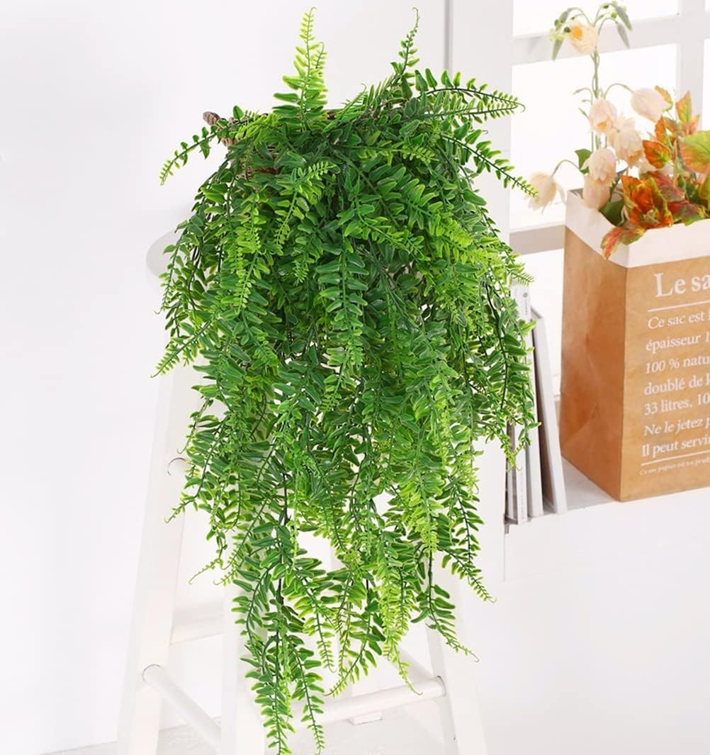 UV Resistant Fake Ivy Vines for Indoor & Outdoor Use – 2 Pcs Lifelike Greenery