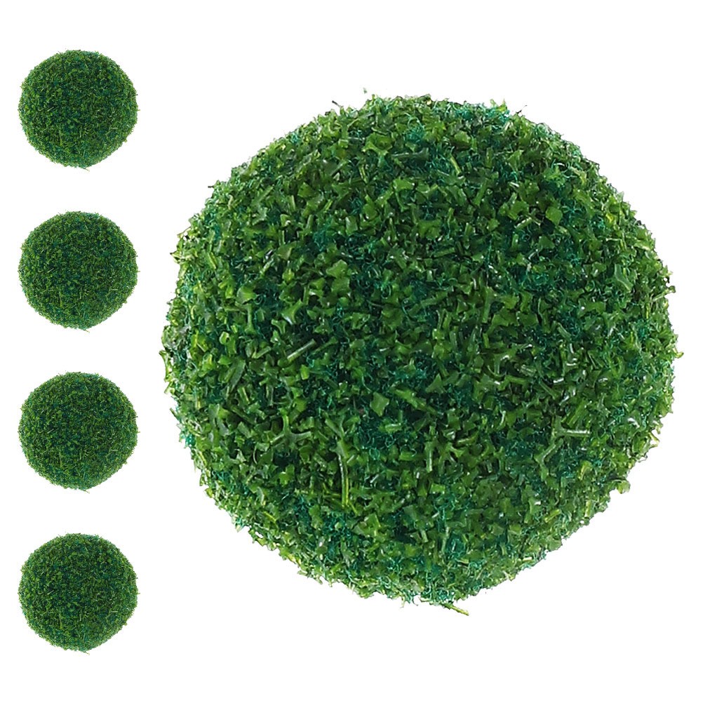 5 Pcs Artificial Topiary Fake Greenery Decorative for Backyard Decor