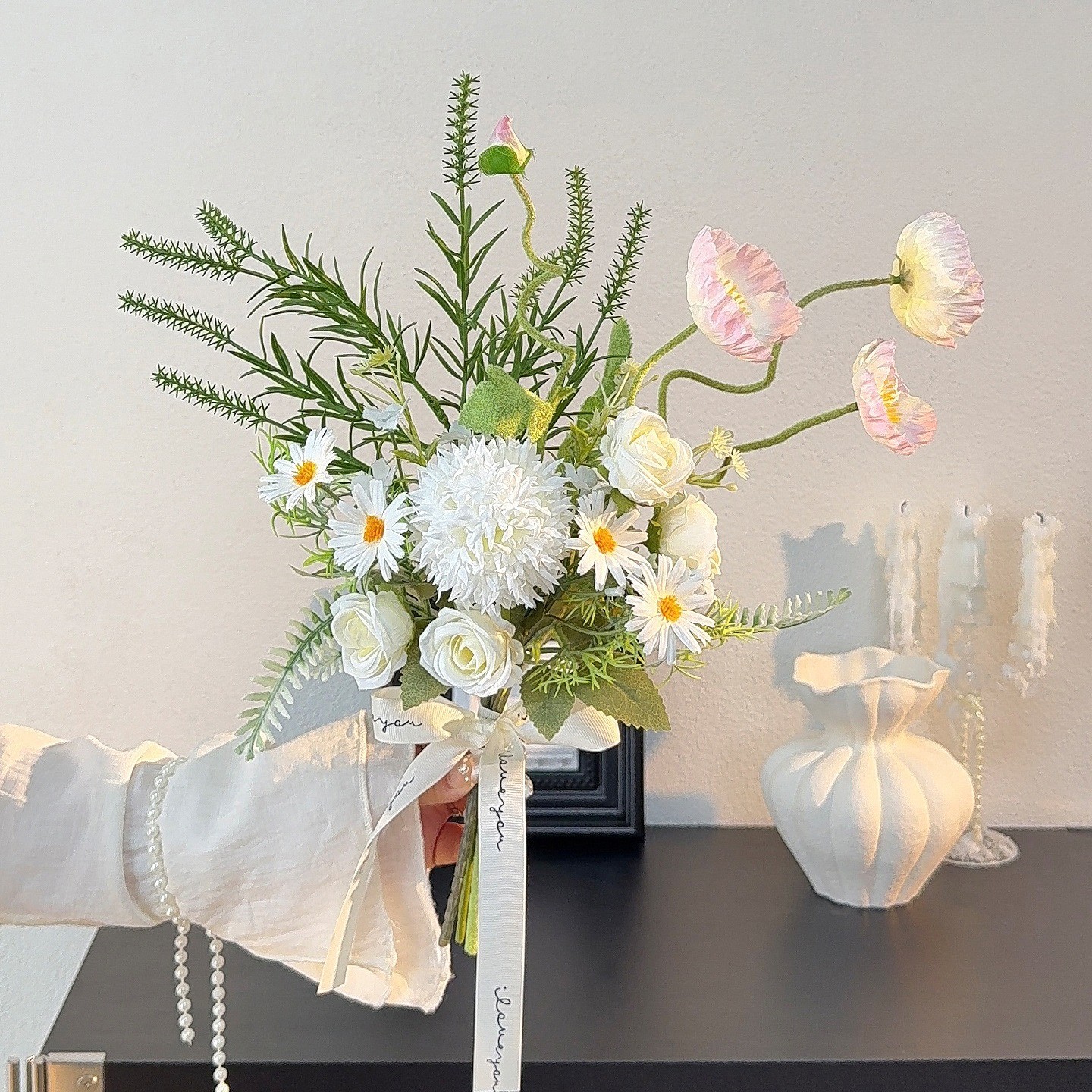 Artificial Flowers Bouquet–Graduation, Wedding Party Home Decoration Photo Props