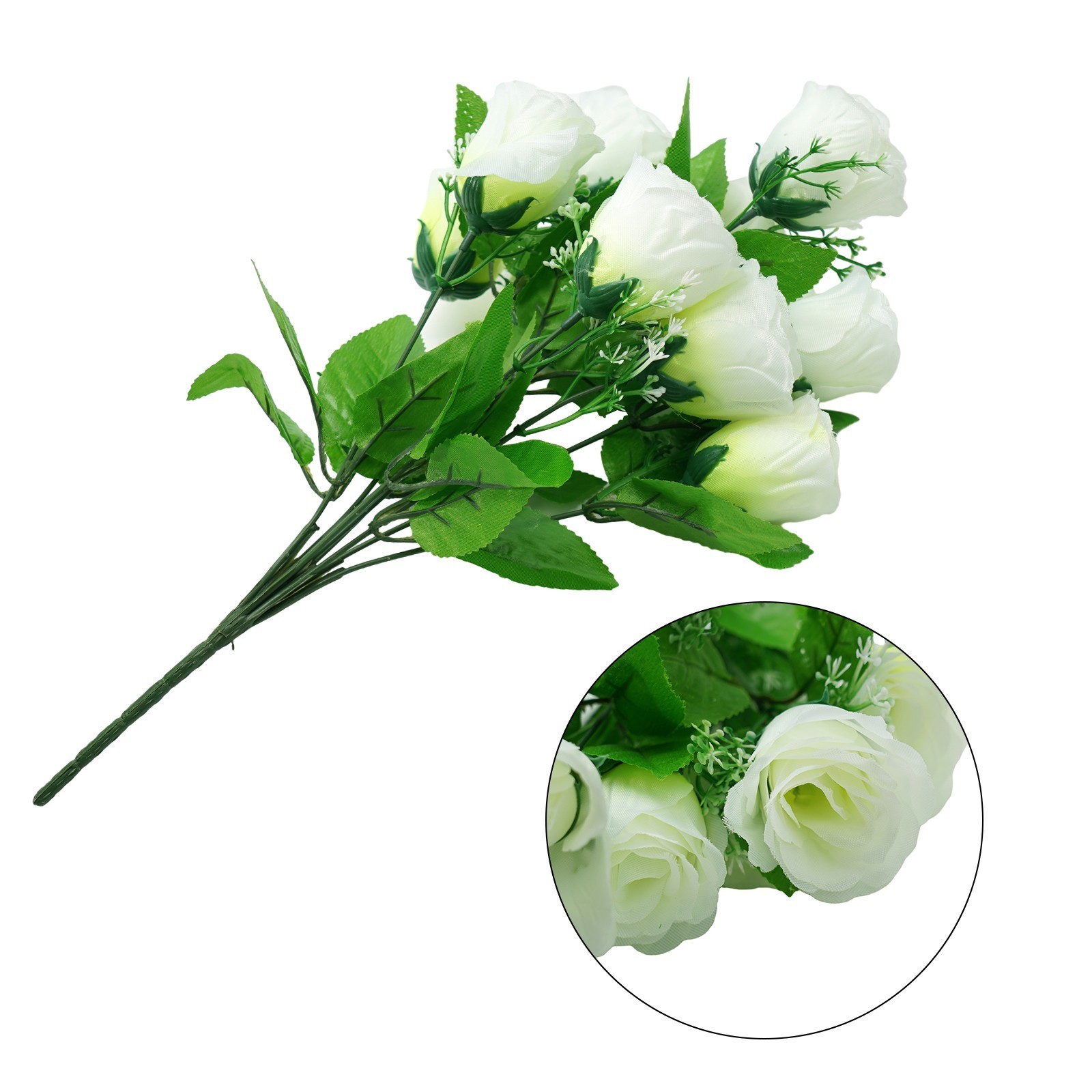 Festival Artificial Flower Simulated Flower Blue Milk White Red Rose Red