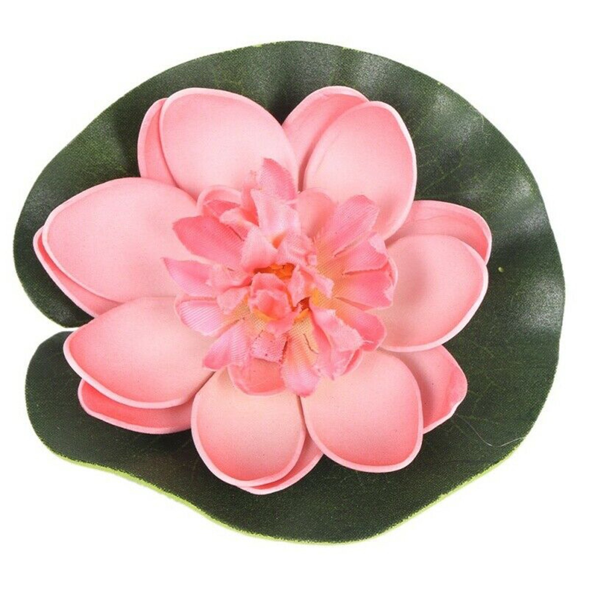 5X Artificial Lotus Water Lily Floating Flower Pond Fish Tank Plant Garden Decor