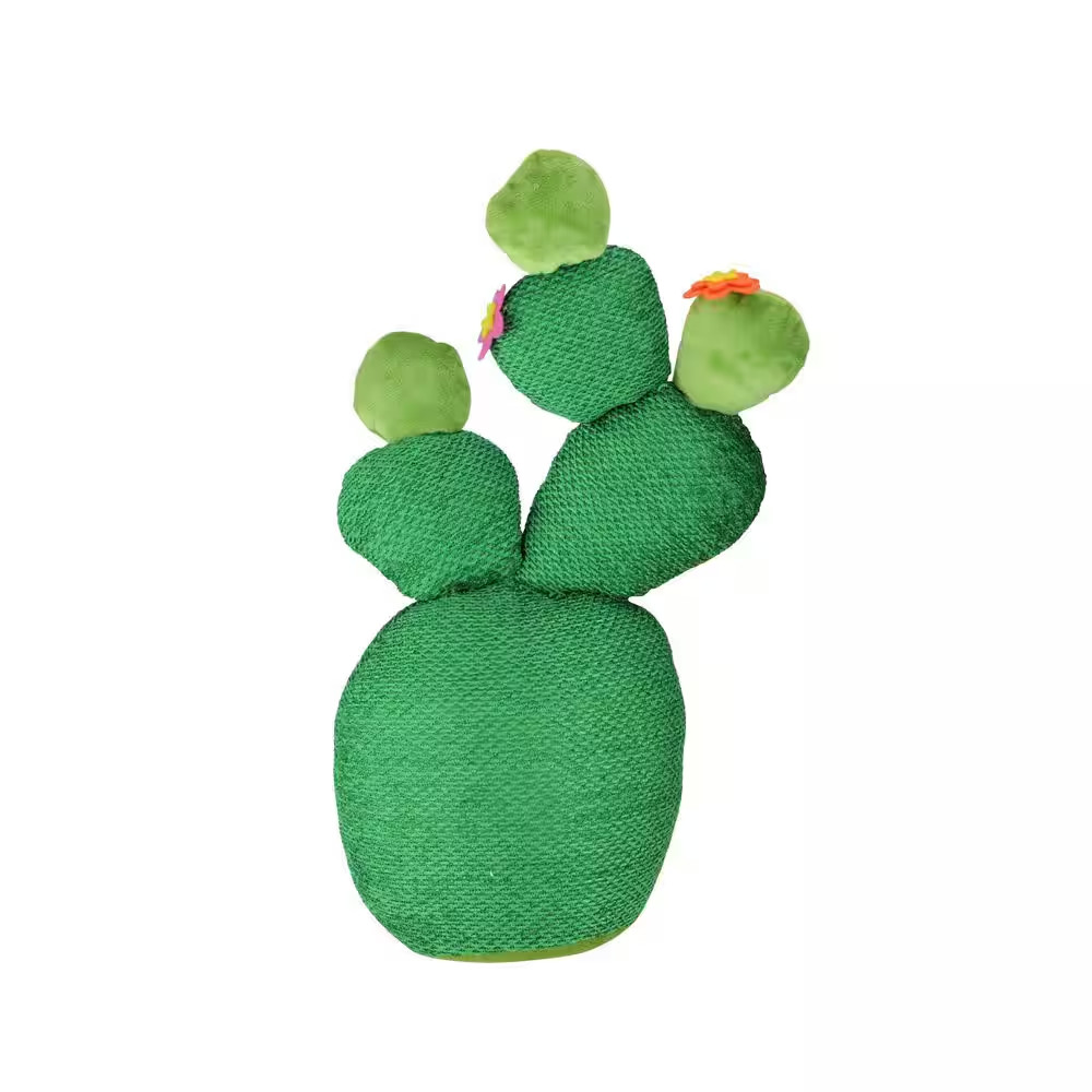 15 In. Plush Artificial Cactus Plant Table Top Decoration
