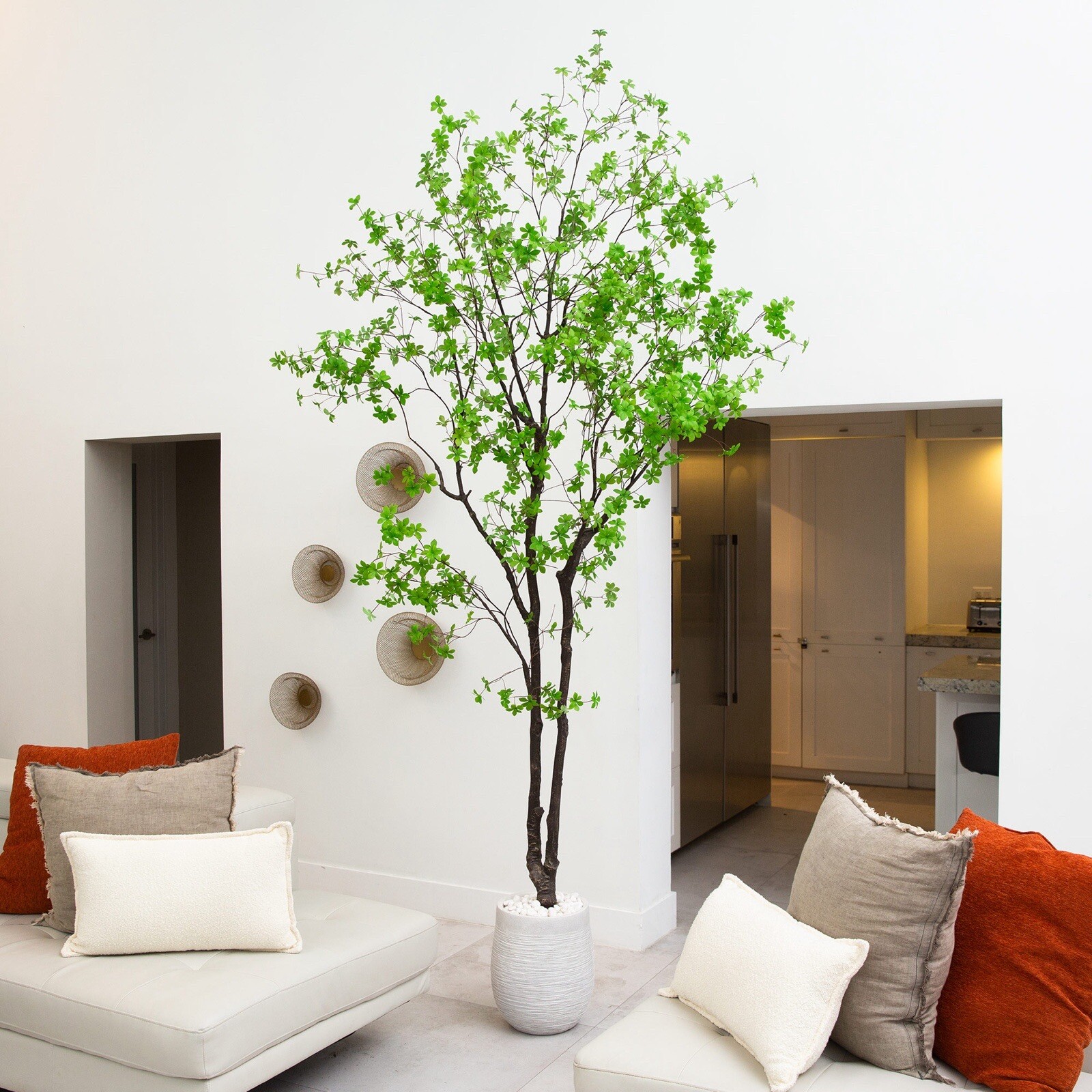 10’ Artificial Minimalist Enkianthus Tree Home Decor. Retail $679