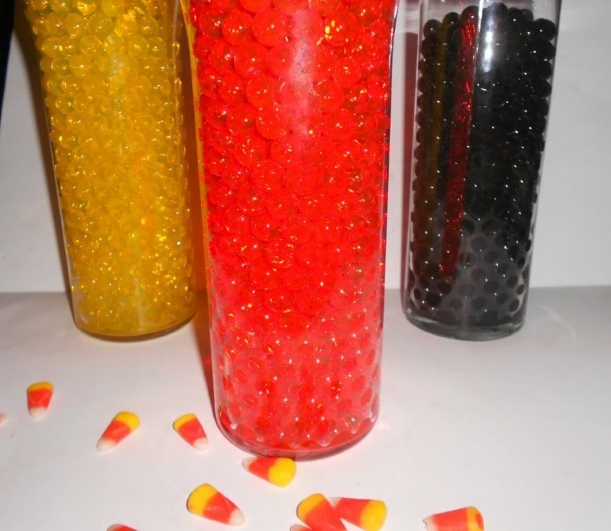water growing gel beads reduce watering plants flowers – vase filler – 30 colors