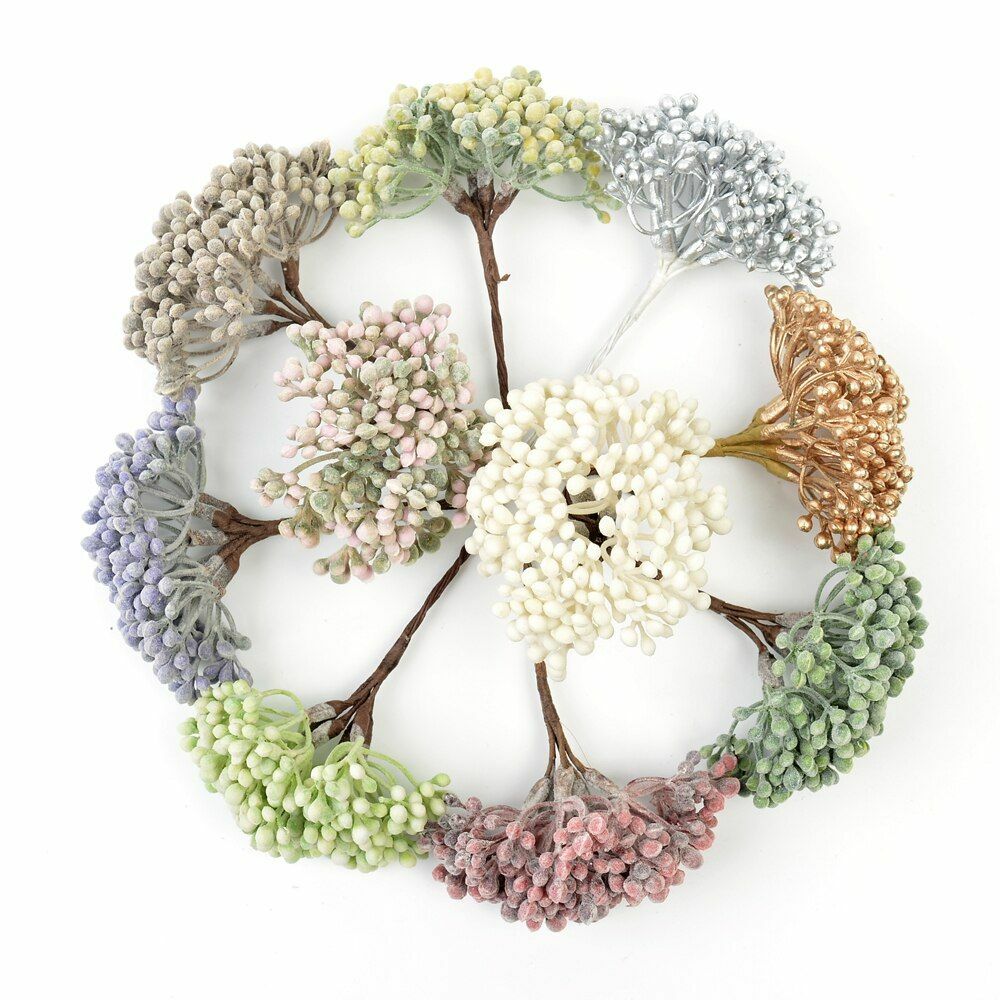 6pcs Artificial Wedding Flowers Assorted Colors Bridal Bouquet Party Decor NICE!