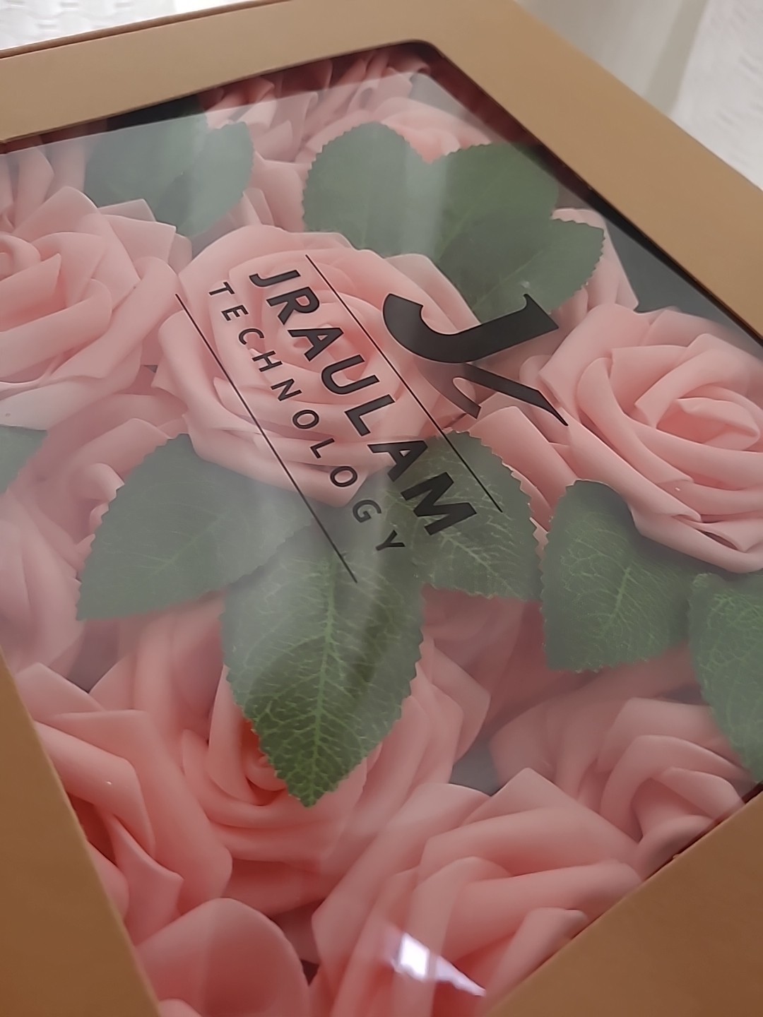 New Pink Decorative Flowers 100pc