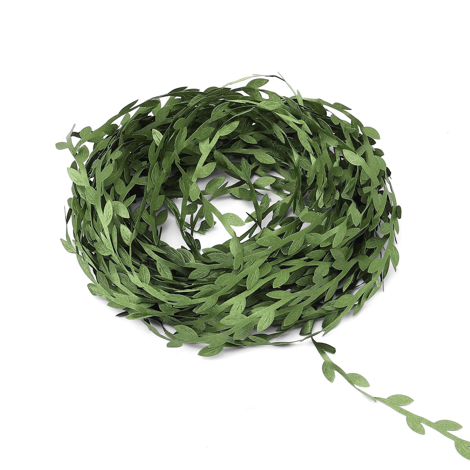 252 Ft Artificial Vines Fake Leaf Garlands Hanging Plants Green Leaves for Wall