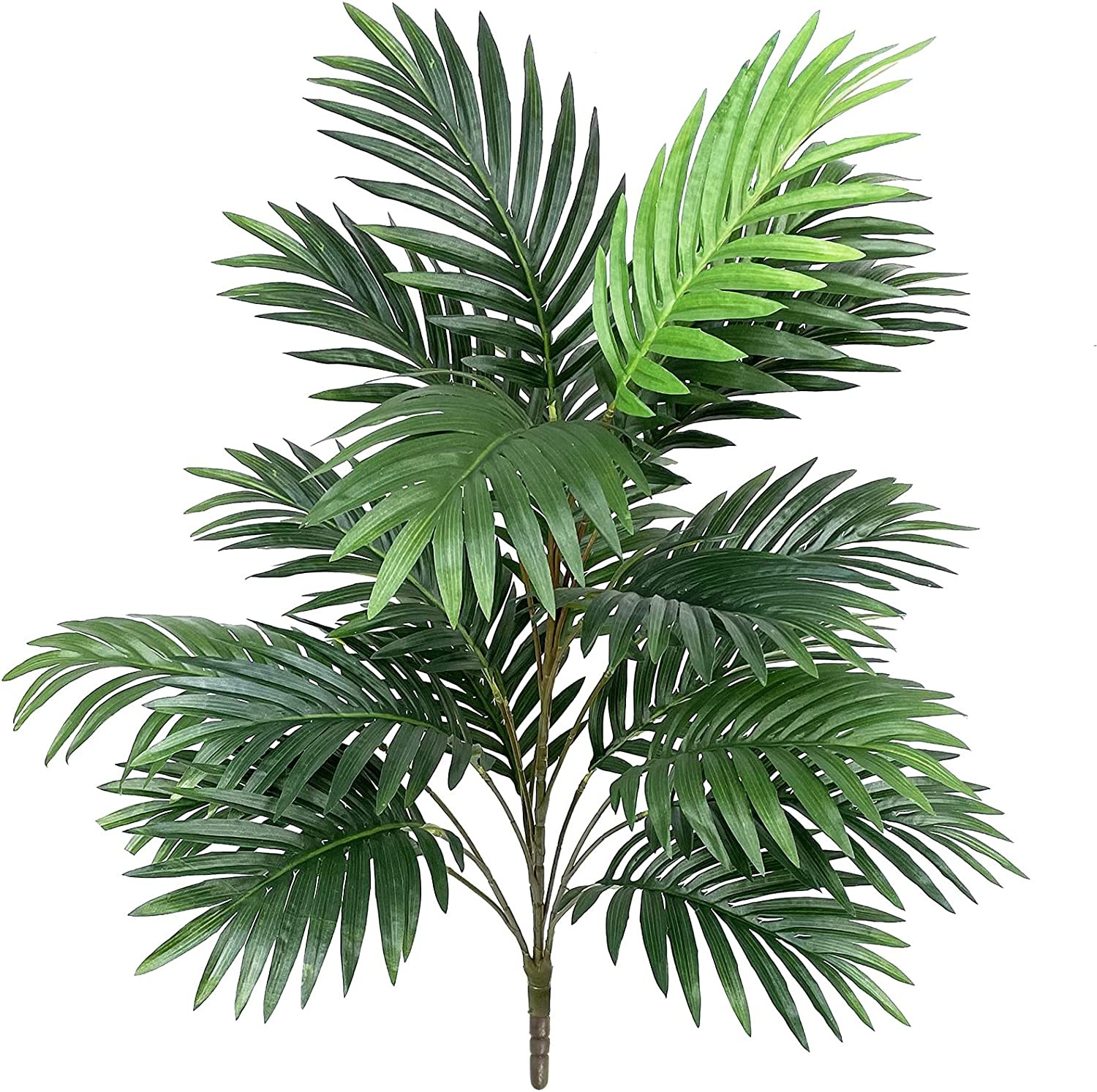 Artificial Palm Tree Plants 30″ Tall UV Resistant Tropical Areca Plant Faux